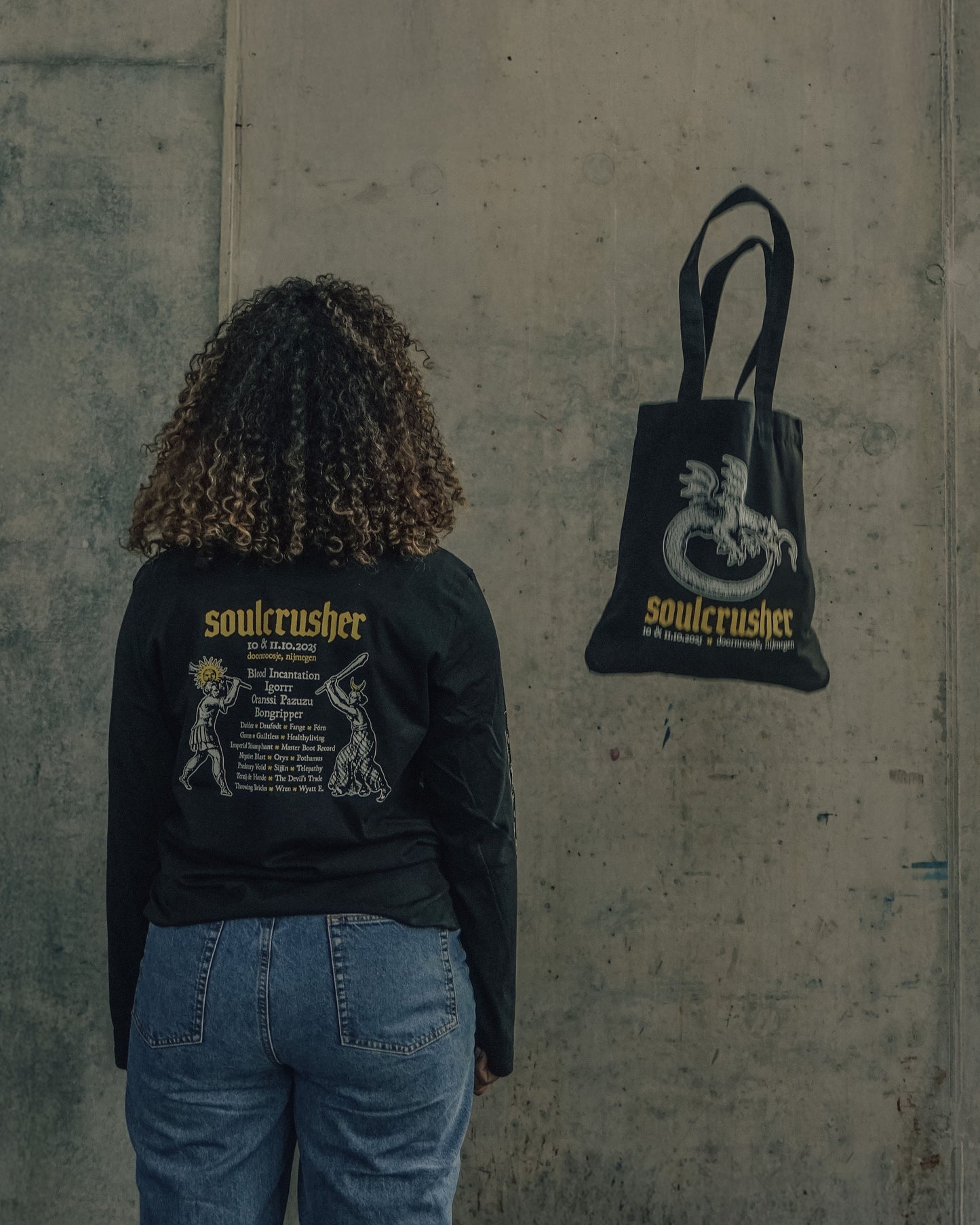 Soulcrusher 2025 - Totebag Staartbijter