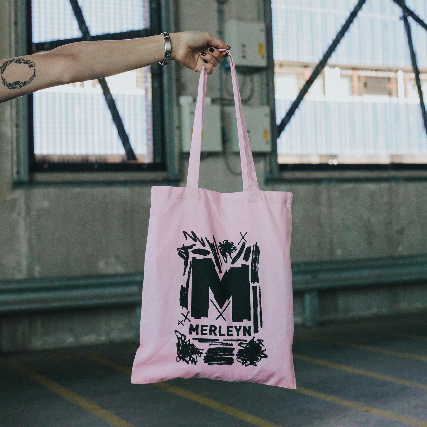 Totebag "Merleyn Pink"